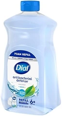 Dial Antibacterial Foaming Hand Soap Refill, Spring Water, 52 fl oz
