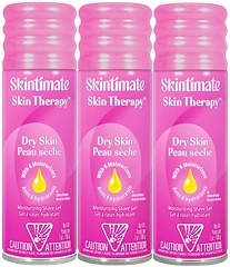 Skintimate Skin Therapy Shave Gel for Women, 3 Pack, 7oz Each