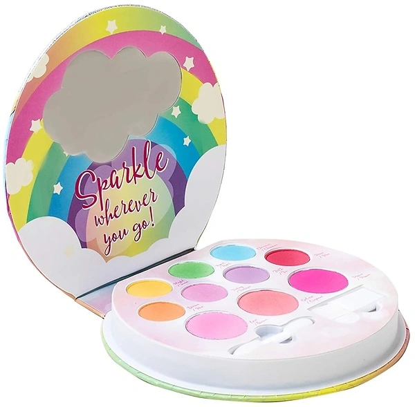 Lip Smacker Sparkle & Shine Unicorn Eyeshadow Makeup Palette, Holiday Gift
