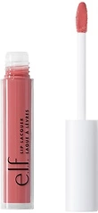 e.l.f. Lip Lacquer, Moisturizing, Shiny, Non-Sticky & Long Lasting, Provides Maximum Color & Glides On, Vegan & Cruelty-Free, Wild Rose, 0.08 Fl Oz