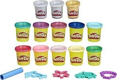 Play-Doh Mermaid Theme 13-Pack Non-Toxic Modeling Compound with Tools