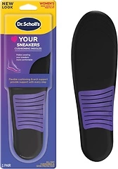Dr. Scholl's Love Your Sneakers Full Length Insoles, All-Day Comfort for Slip on & High Top Sneaker, Prevent Discomfort, Arch Support, Absorb Shock, T...