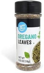 Amazon Brand - Happy Belly Mediterranean Oregano, 0.65 ounce
