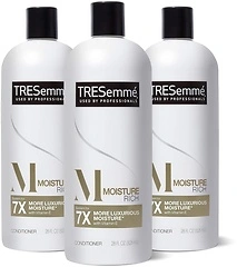 TRESemme Moisture Rich Hydrating Conditioner, 28 Fl Oz, 3 Count for Dry Hair