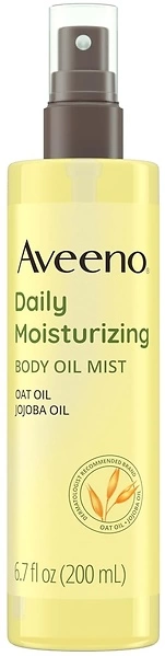 Aveeno Dry Body Oil Mist with Oat & Jojoba Oil, Nourishing Spray, 6.7 fl. oz