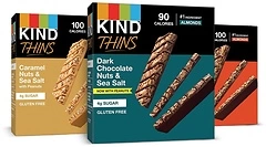 KIND Thins, Variety Pack, Gluten Free, 100 Calorie, 30 Count