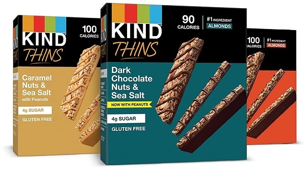 KIND Thins, Variety Pack, Gluten Free, 100 Calorie, 30 Count