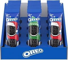OREO Chocolate Sandwich Cookies, Holiday Cookies, 12 - 4 oz Stocking Stuffer Packs