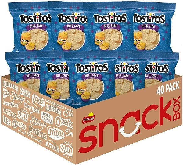 Tostitos, Bitesize Rounds, 1 Ounce (Pack of 40)