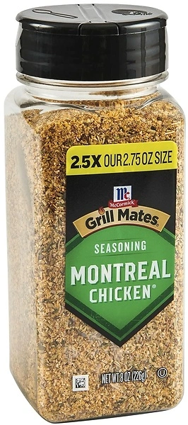 McCormick Grill Mates Montreal Chicken Seasoning, 8 oz
