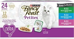 Purina Fancy Feast Gourmet Wet Cat Food Variety Pack, Gravy Collection, 12 Pack