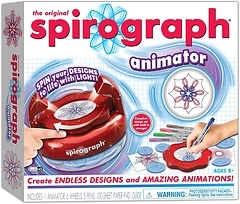 Spirograph Animator - Classic Craft for Countless Designs, Ages 8+