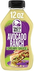 Taco Bell Creamy Avocado Ranch Sauce, 12 ounce