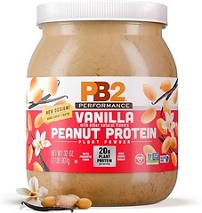 PB2 Performance Peanut Plant Based Protein Powder, 20g, 2LB
