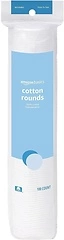 Amazon Basics Hypoallergenic 100 Cotton Rounds, 100 Count
