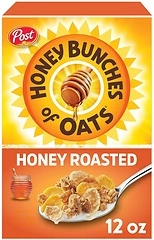 Honey Bunches of Oats Honey Roasted Cereal, Heart Healthy, 12 Ounce