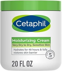 Cetaphil Body Moisturizer, Hydrating Cream for Dry, Sensitive Skin, 20 oz, Fragrance-Free