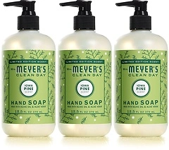 MRS. MEYER'S CLEAN DAY Hand Soap, Limited Edition Iowa Pine, 12.5 Fl. Oz - Pack of 3