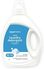 Amazon Basics Concentrated Liquid Laundry Detergent, Clean Linen, 110 Loads