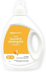 Amazon Basics Concentrated Laundry Detergent Liquid, Fresh Scent, 110 Loads, 82.5 oz