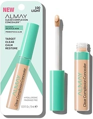 Almay Acne Spot Treatment Concealer, Salicylic Acid, 100 Light, 0.3 fl oz.