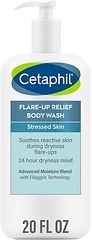 CETAPHIL Flare-Up Relief Body Wash with Colloidal Oatmeal, 20 oz