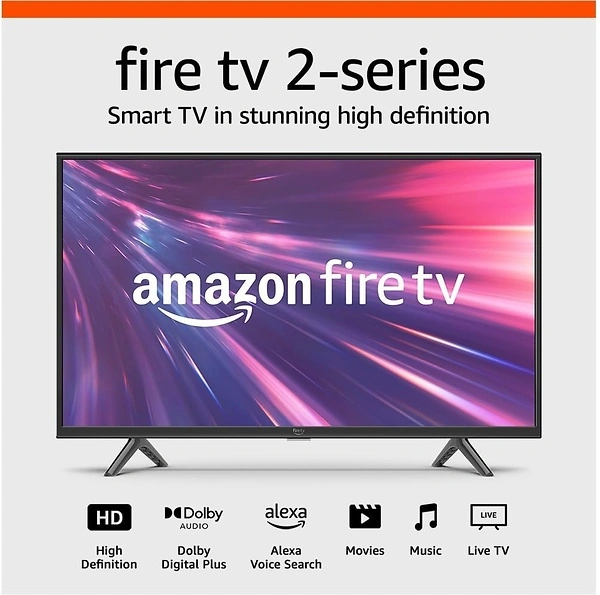 Amazon Fire TV 32" 2-Series HD Smart TV with Alexa Voice Remote