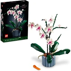 LEGO Botanicals Orchid - Artificial Indoor Flowers Building Set, Ages 18+, 10311