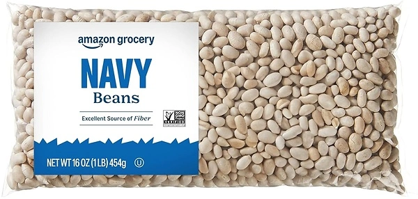 Amazon Grocery, Navy Beans, 16 Oz