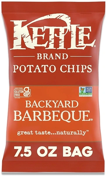 Kettle Brand Backyard Barbeque Kettle Potato Chips, 7.5 Oz