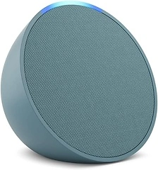 Amazon Echo Pop Alexa - Midnight Teal, Fits Anywhere Bedroom, Living Room, Office