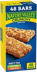Nature Valley Crunchy Granola Bars, Variety Pack, 1.49 oz, 24 ct, 48 bars