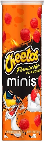 Minis Cheetos Canister - Flamin' Hot Bites
