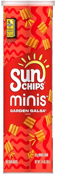 Frito Lay, Sunchips Minis Garden Salsa, 3.75 Ounce