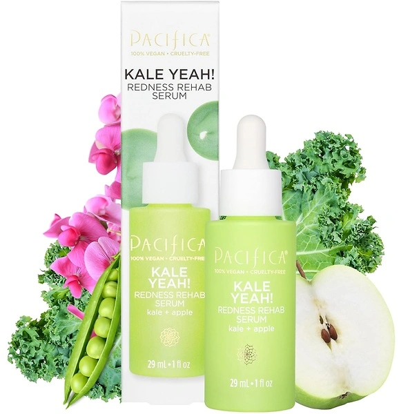 Pacifica Kale Yeah! Redness Rehab Serum – Niacinamide & Super Greens Face Serum