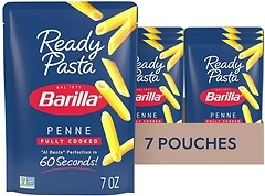 Barilla Ready Pasta, Penne, 7 oz. Pouch (pack of 7)