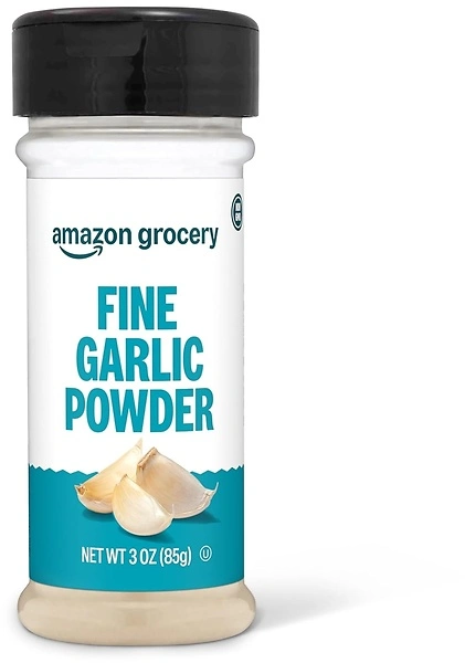 Amazon Grocery Fine Garlic Powder, 3 Oz