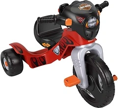 Fisher-Price Toddler Tricycle Harley-Davidson Lights & Sounds, Adjustable Seat