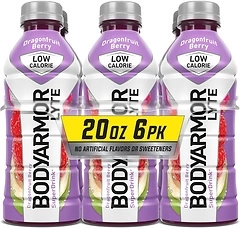 BODYARMOR LYTE Dragonfruit Berry Sports Drink, Vitamins & Electrolytes, 20 Oz, 6 Pack
