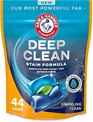 ARM & HAMMER Deep Clean Stain Formula, Laundry Detergent Power Paks, 44 ct.