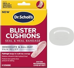 Dr. Scholl's Blister Cushions, 8 ct, Hydrogel Technology, Pain Relief