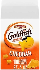 Goldfish Cheddar Cheese Crackers, 27.3 oz Carton