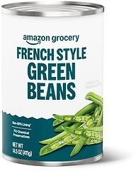 Amazon Grocery French Style Green Beans, 14.5 Oz