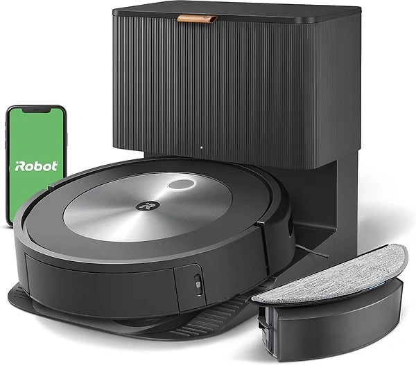 iRobot Roomba Combo j5+ Self-Emptying Robot Vacuum & Mop, Identifies Obstacles, Alexa