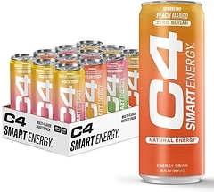 Cellucor C4 Smart Energy Drinks Variety Pack, Sugar Free, 12 Pack