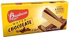 Bauducco Chocolate Wafers - Crispy Wafer Cookies with Chocolate Cream, 5.0 oz
