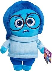 Inside Out 2 Talk It Out Small Plush - Sadness, Kids Toys for Ages 3 Up by Just Play