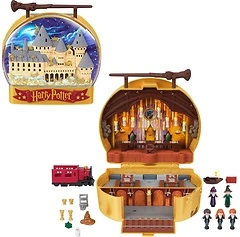 Polly Pocket Harry Potter Compact Playset with 5 Character Dolls & 11 Accessories