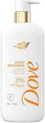 Dove Serum Body Wash Glow Recharge, Exfoliates Skin with Vitamin C, 18.5 Fl Oz