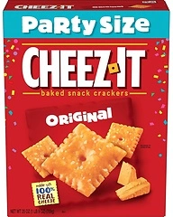 Cheez-It Cheese Crackers, Baked Snack Crackers, Original, 25oz Box